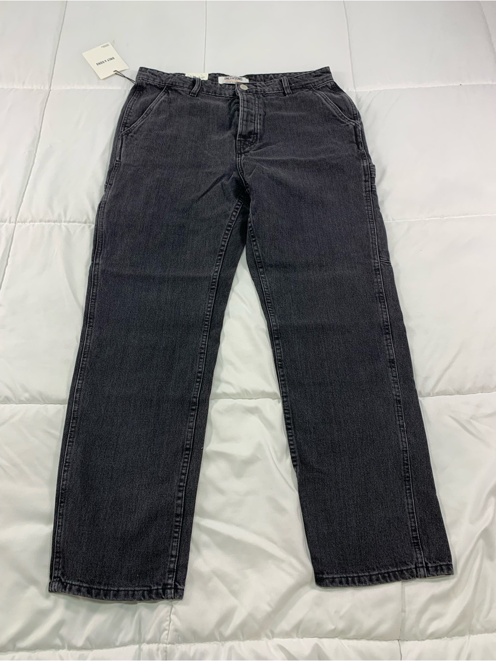 New only & sons edge straight jeans size 32